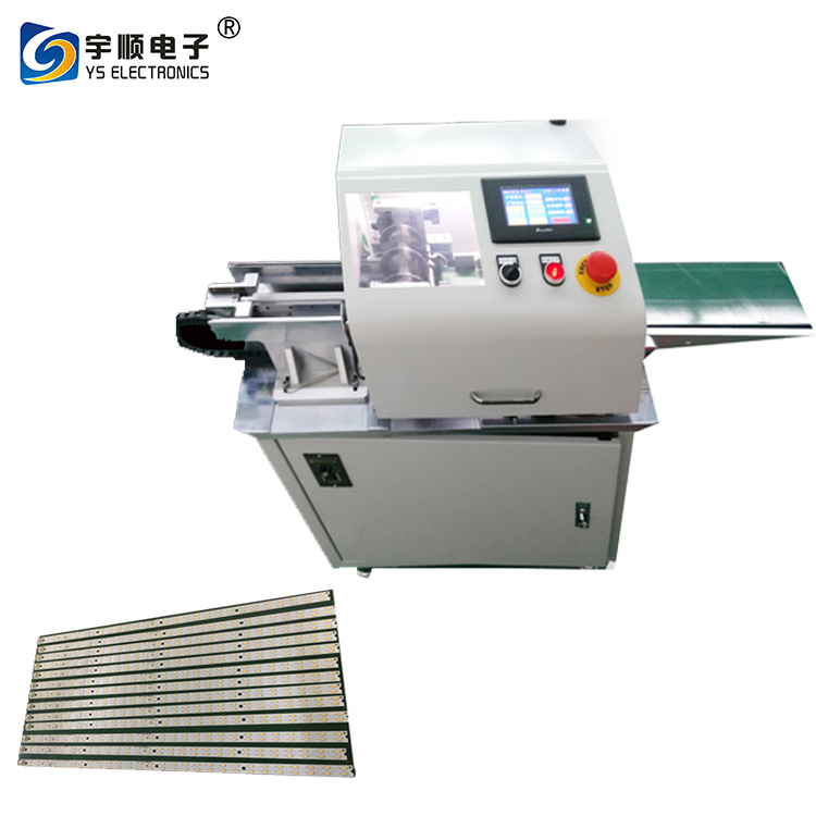 0.8 - 3.0 mm Thick Pcb Depaneling Machine With LCD Display High Speed Steel Blade
