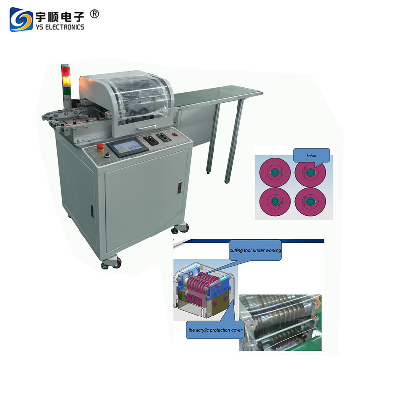 Pneumatic V-Cut Machine,PCB V-scoring machine, Aluminum PCB Depanelizer