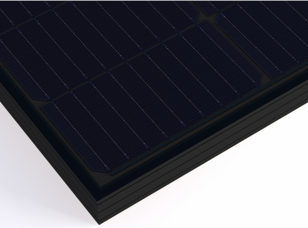 166mm 144Cells All Black PV Solar Module